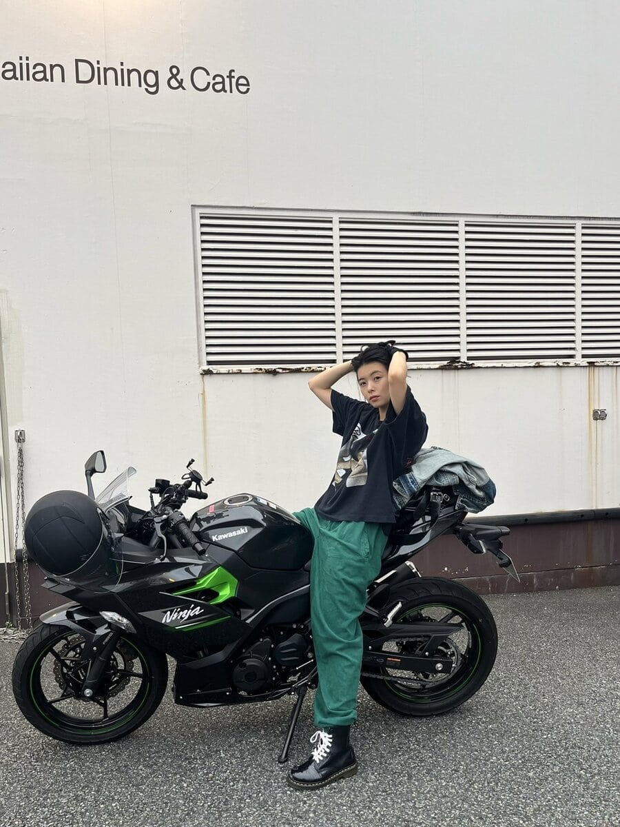 STANFORD所属のモデル・ミクの好きなもの②バイク