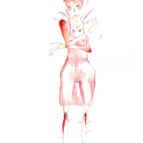 STANFORD所属のモデル・ダヤナの好きなもの②絵を描くこと