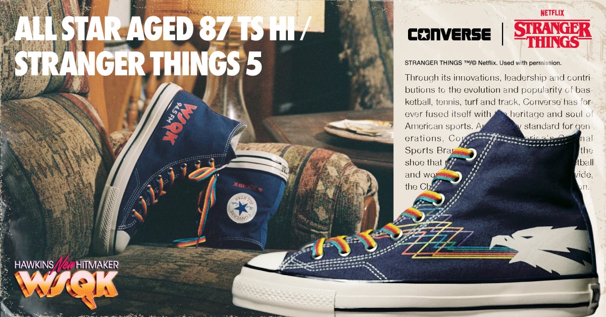 ALL STAR AGED 87 TS HI / STRANGER THINGS 5 ¥15,950