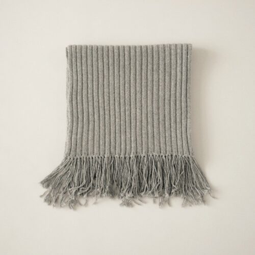 MUJI Laboのグレーマフラー