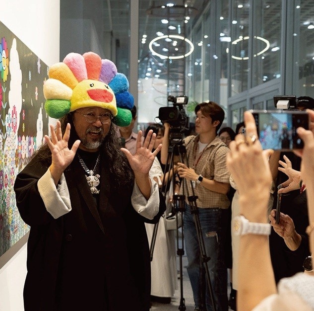 韓国ソウルで開かれた村上隆の個展「Seoul, Kawaii Summer Vacation」