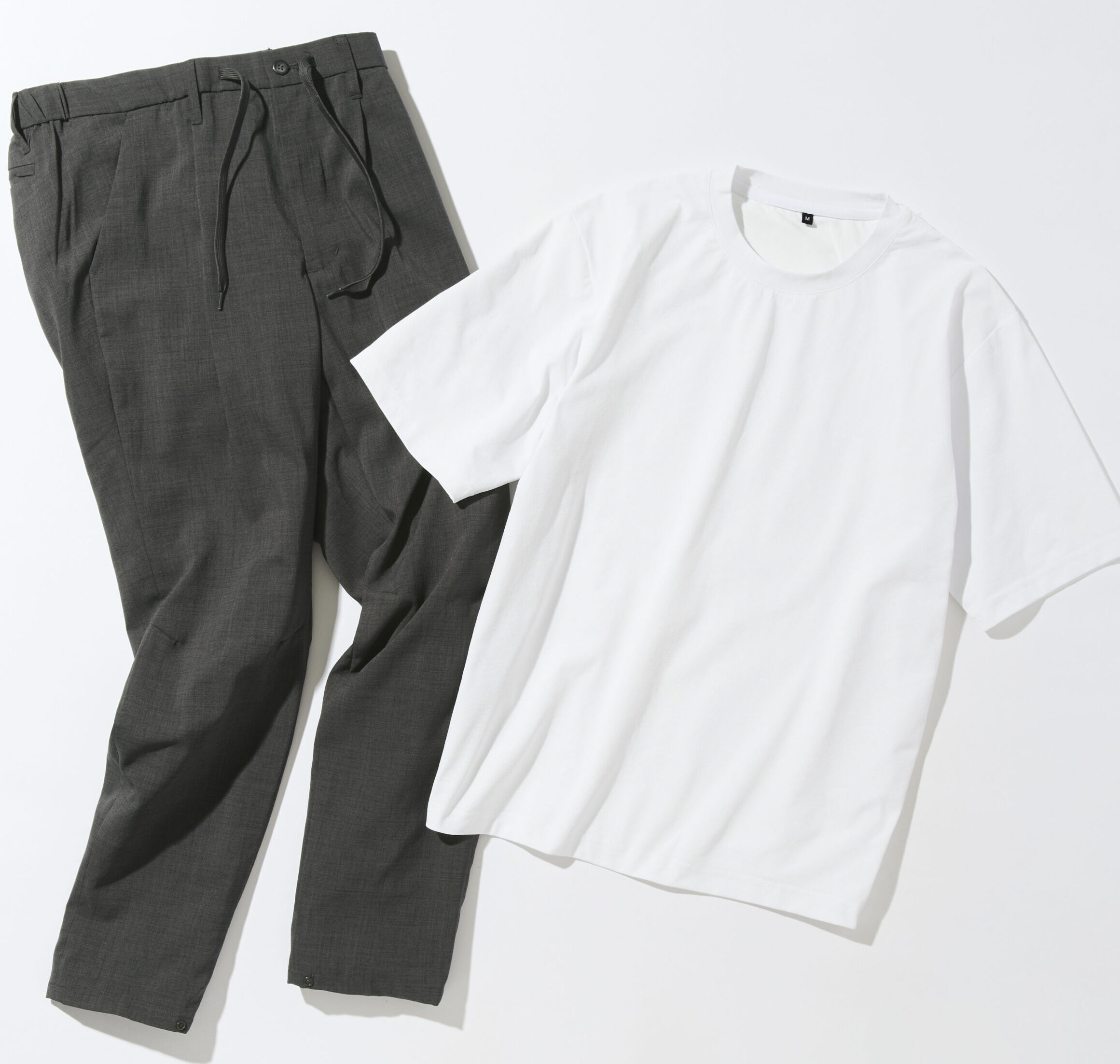 ワークマン カルキュロ(R)使用サマースーツパンツ 汗が染みても目立ちにくい半袖Ｔシャツ