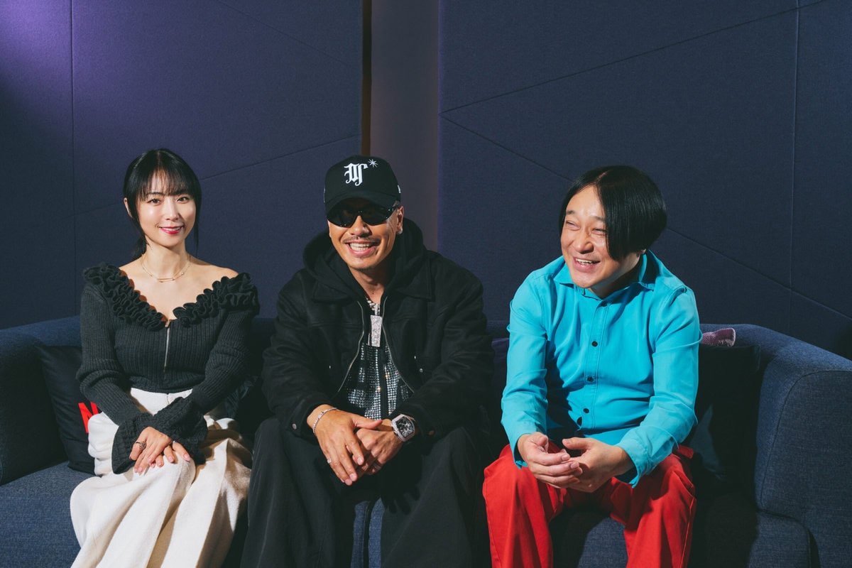 Netflixリアリティシリーズ『ラヴ上等』スタジオMCのMEGUMI、AK-69、永野