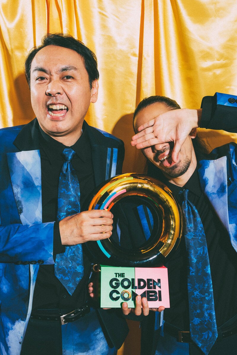 究極のお笑いサバイバル·バトル『最強新コンビ決定戦 THEゴールデンコンビ2025』（Prime Video）第二弾の優勝コンビ、田中卓志（アンガールズ）と川北茂澄（真空ジェシカ）にインタビュー！