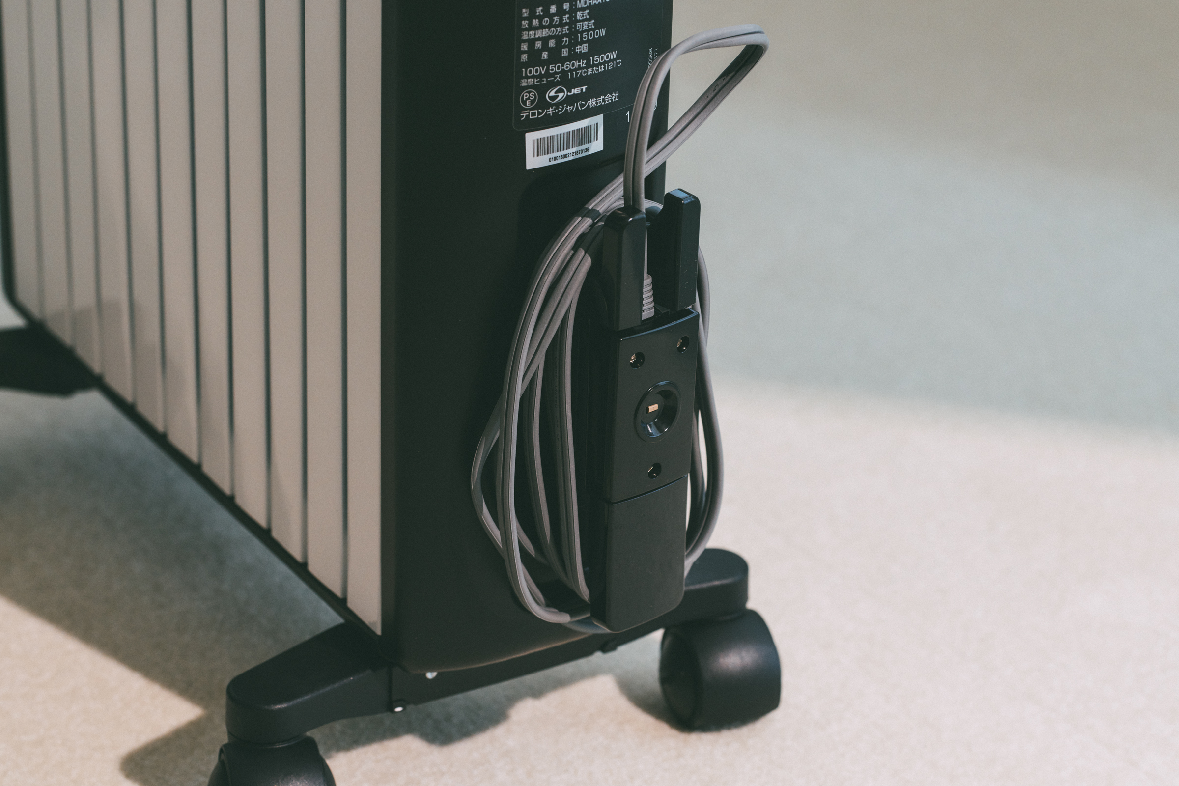 ケーブルがきれいに収まる