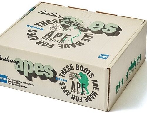 1998年発売 BAPE®のMANHUNT BOOTS
