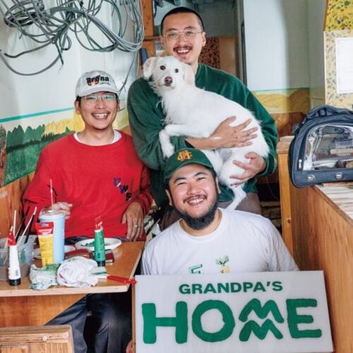 日本橋の人気スイーツ店GRANDPAが“ホーム”である理由 三上龍馬&田渕諒×ペインター茂田雅弘の共同制作