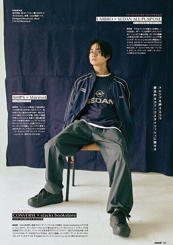 結木滉星さんのsmartでの仕事 最新トレンドを伝える連載 FASHION NEWS HYPER