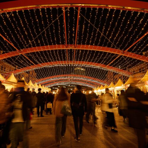 Christmas Market in 横浜赤レンガ倉庫　イルミネーションルーフ