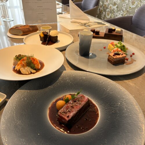 大阪・関西万博　ラウンジ＆ダイニング　レセプションルーム コース料理