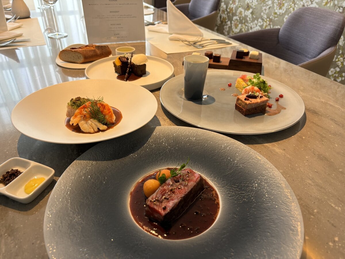 大阪・関西万博　ラウンジ＆ダイニング　レセプションルーム コース料理