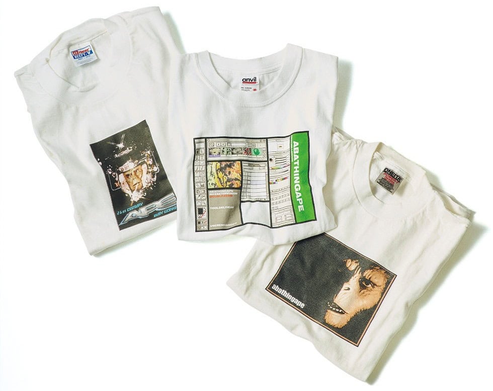 1990年代のスプレー缶
Tシャツたち