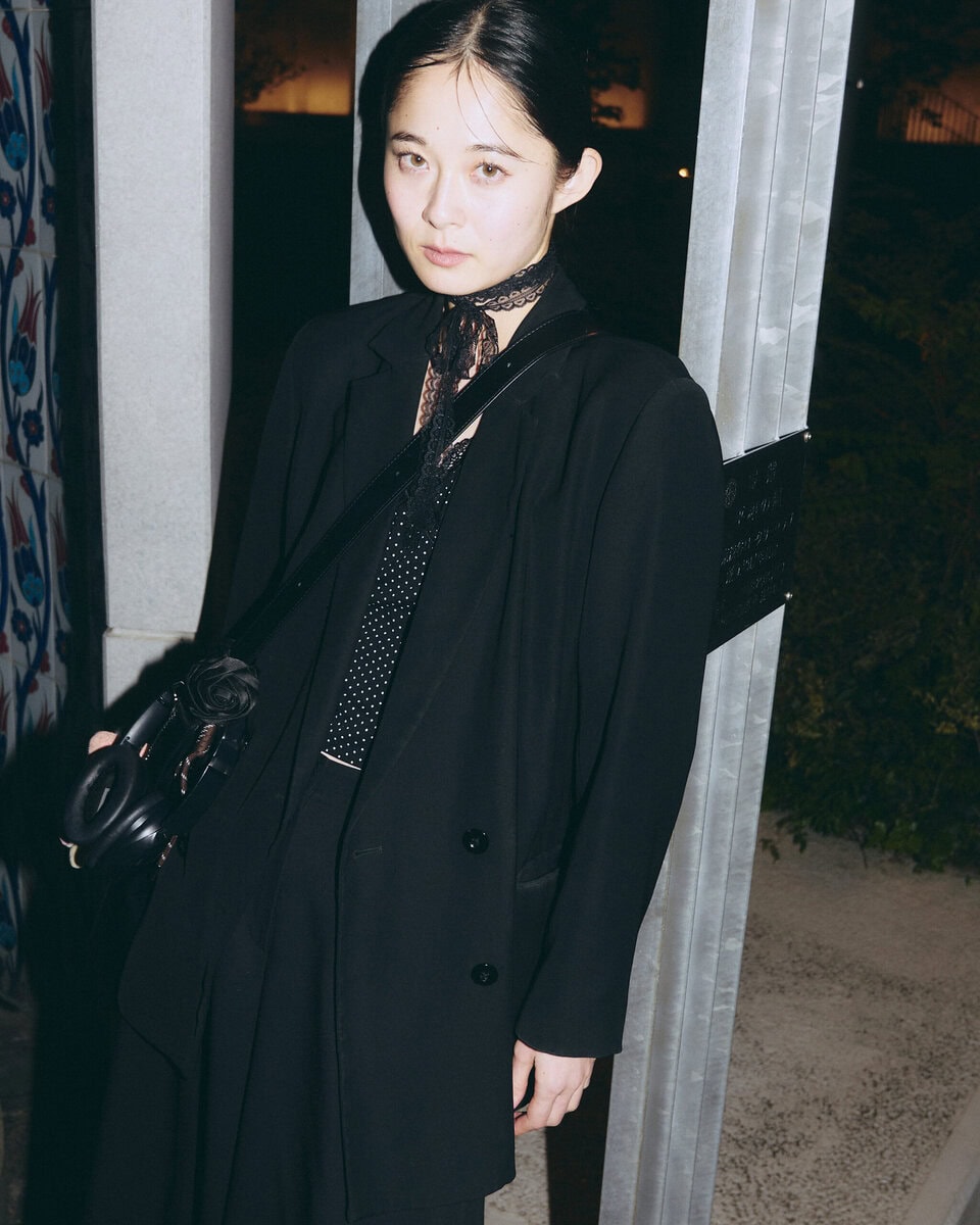 【スナップ】オールブラックのモードなコーデでも意識したのは「動きやすさ」