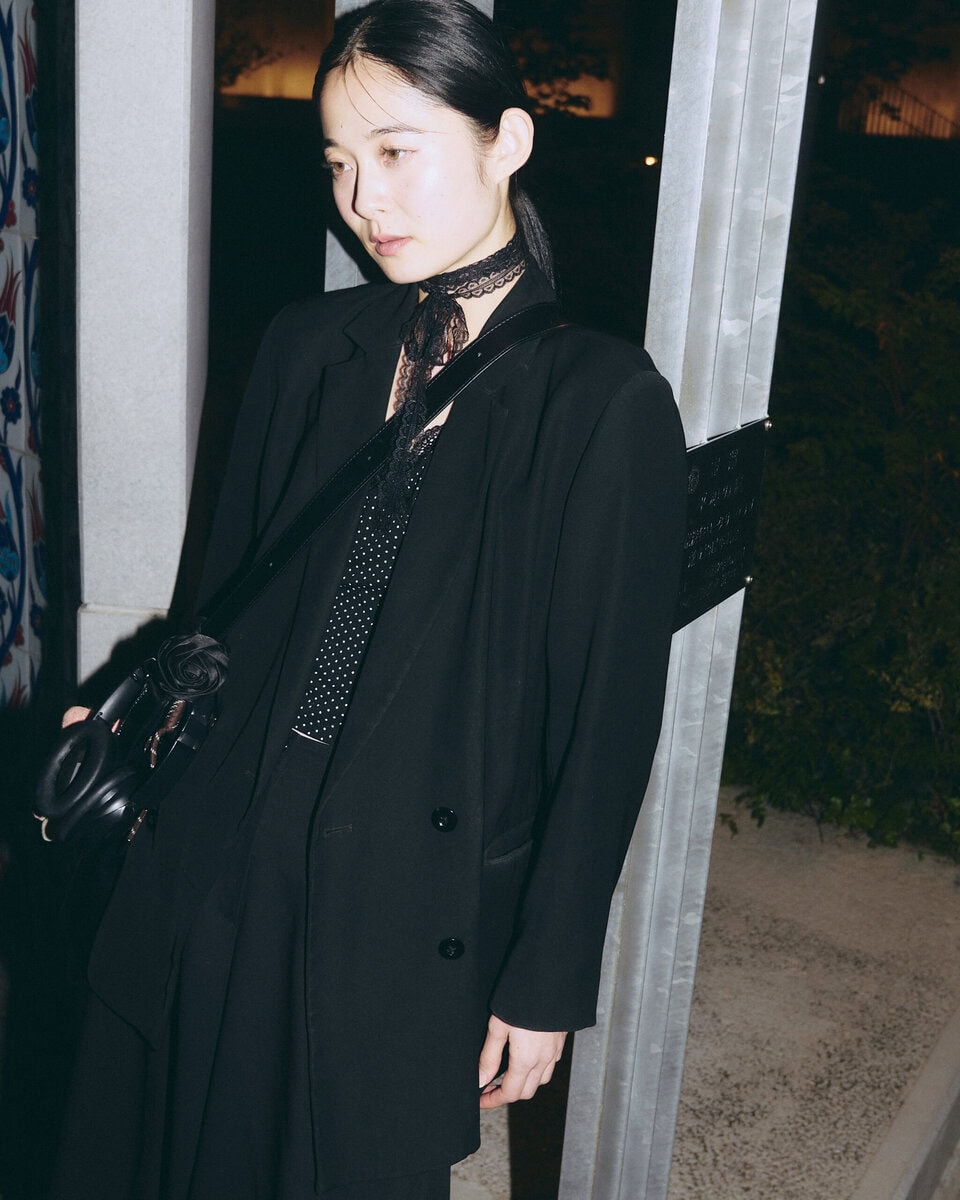 【スナップ】オールブラックのモードなコーデでも意識したのは「動きやすさ」