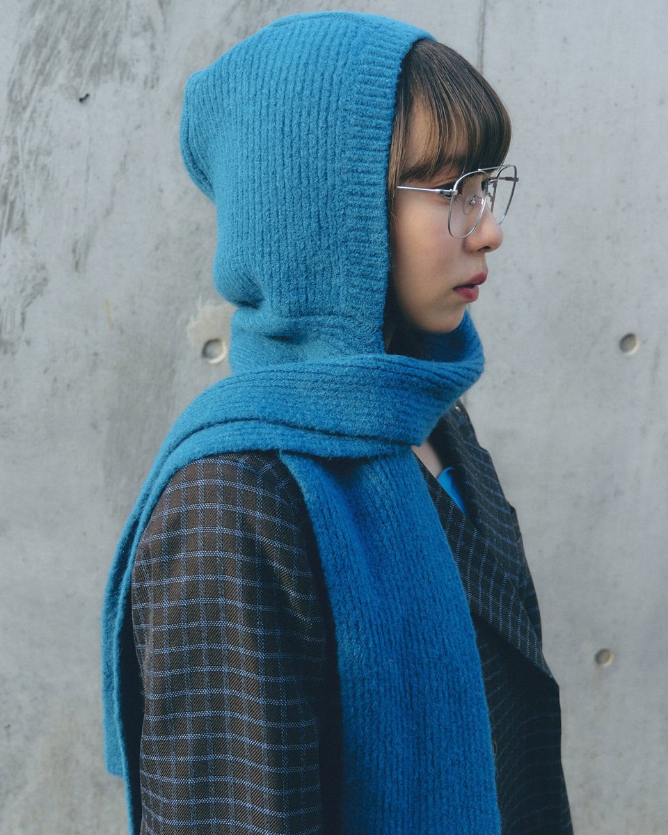 【スナップ】やはりマフラーこそ冬コーデの象徴…チェックとブルーで統一感を演出