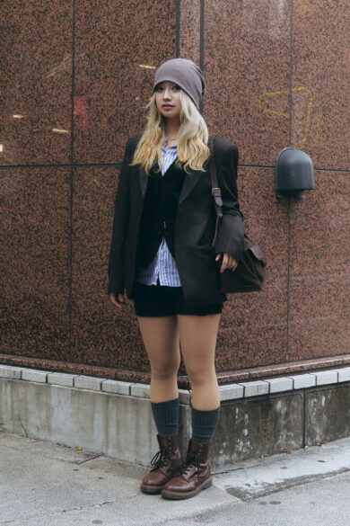 【スナップ】ジャケット、ベスト、シャツ…寸分の狂いもない絶妙レイヤード