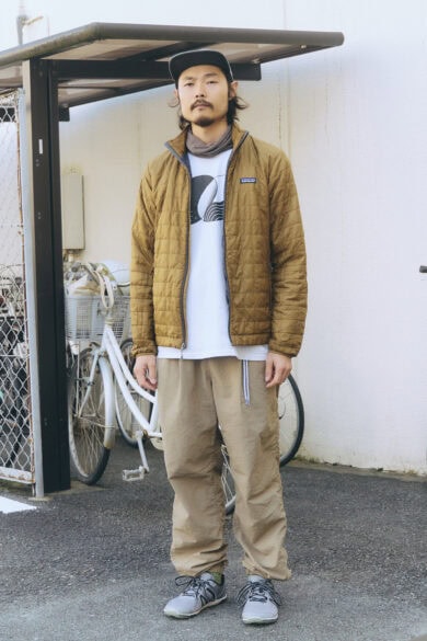 【スナップ】冬は「あるものを着て」暖かくして出かけるのが正解