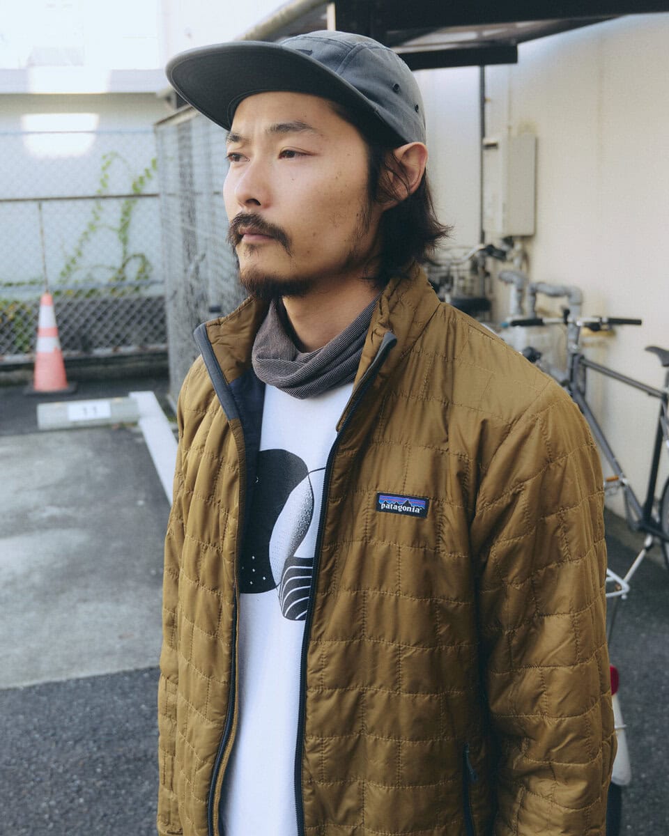 【スナップ】冬は「あるものを着て」暖かくして出かけるのが正解