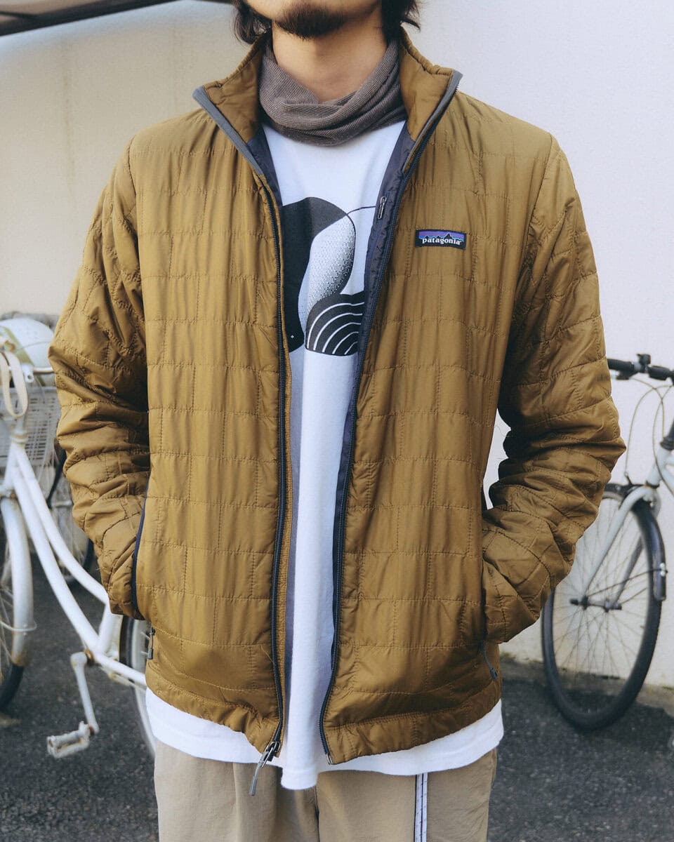 【スナップ】冬は「あるものを着て」暖かくして出かけるのが正解