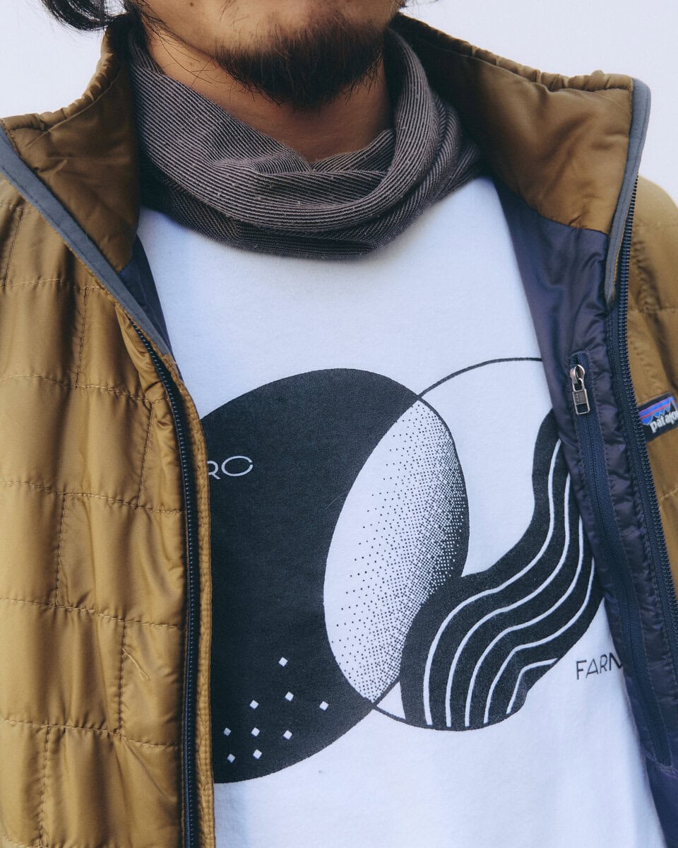 【スナップ】冬は「あるものを着て」暖かくして出かけるのが正解