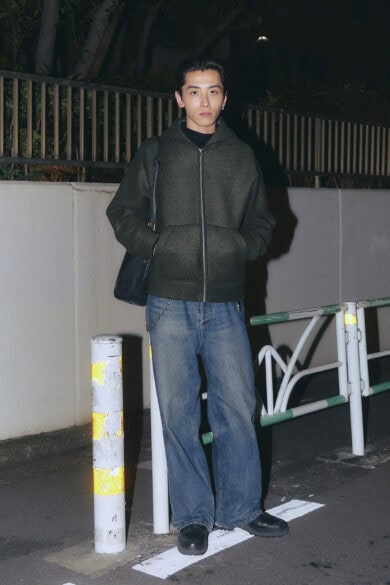 【スナップ】ブランド選び、サイズ選びで叶える「シンプルかつ上品に」の好例