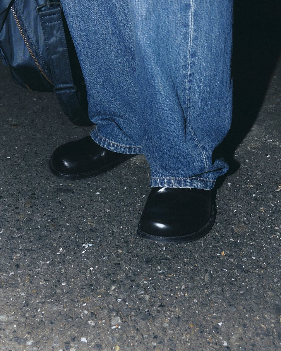 【スナップ】ダウンを着ていてもインナーへの意識を忘れずに…シャツで個性を演出