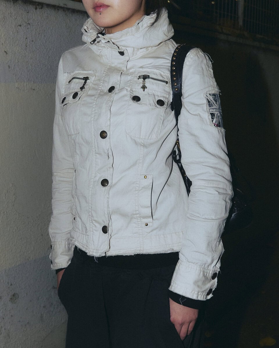 【スナップ】パンツの裾を溜める着こなしが好き…ニューロックのブーツで足元に視線を集中！