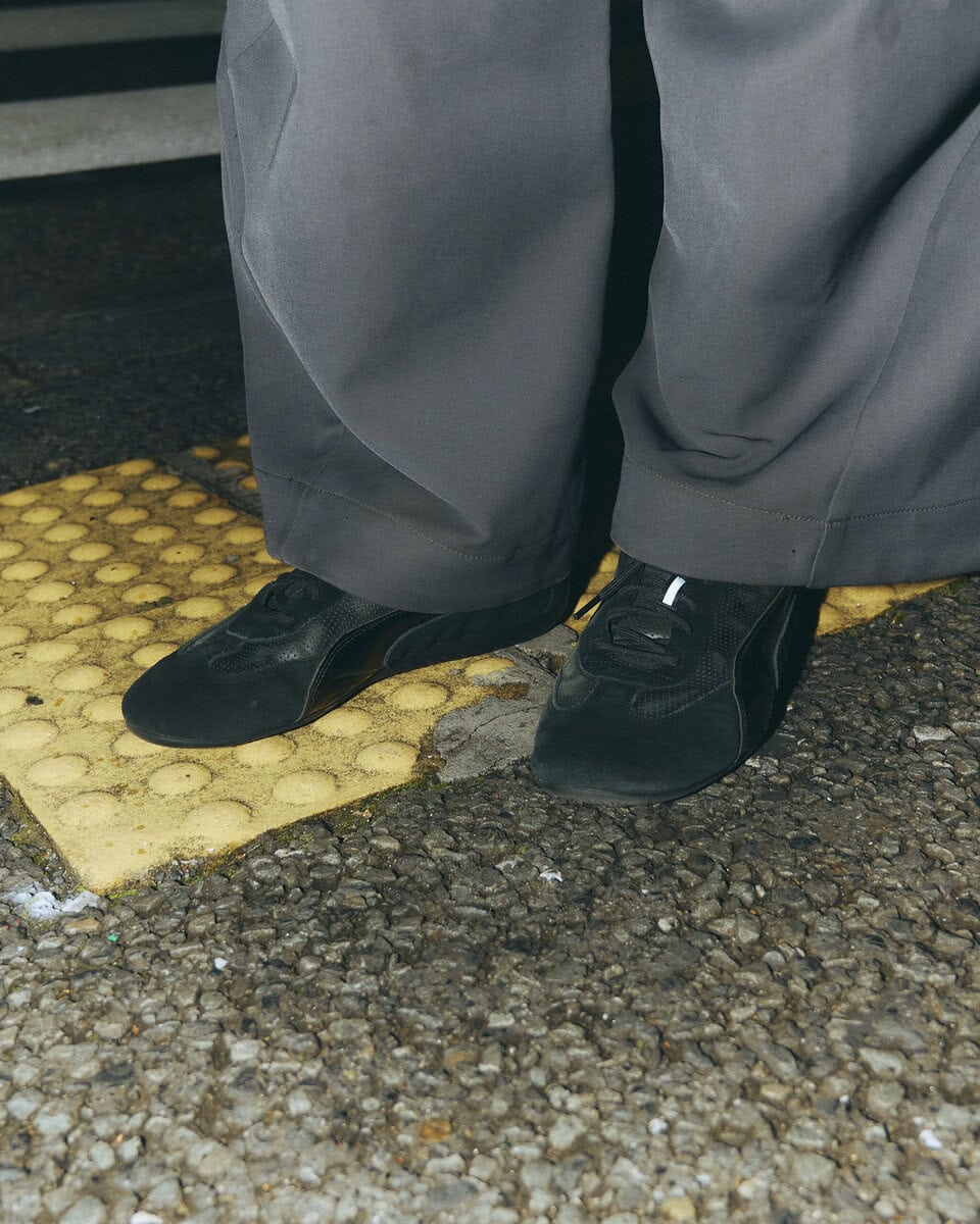 【スナップ】冬らしいダークトーンでも素材やシルエットで立体感を演出