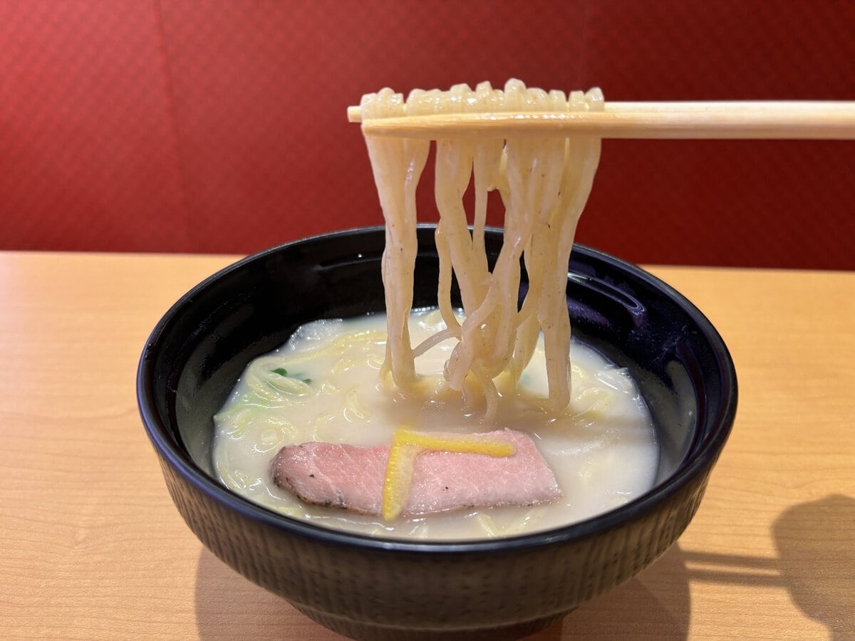 スシロー　濃厚鯛塩ラーメン