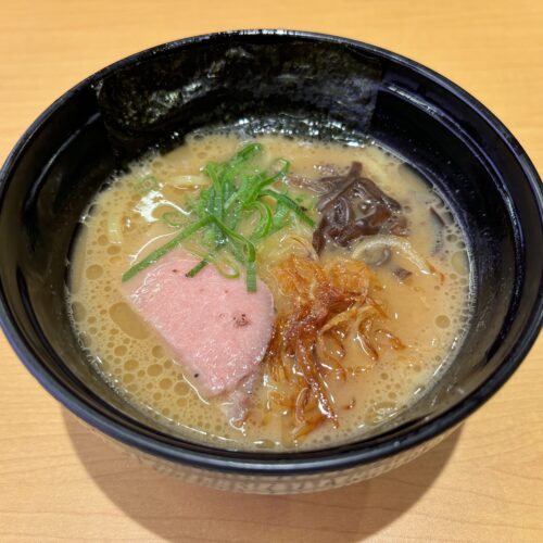 スシロー　濃厚味噌ラーメン