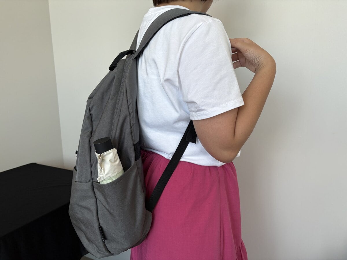 Standard Products　取り出しやすいリュック グレー