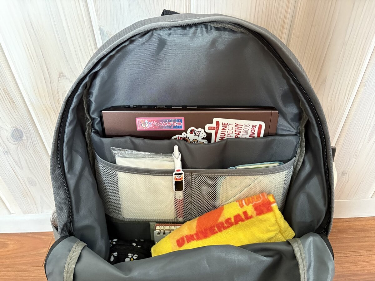 Standard Products　取り出しやすいリュック グレー