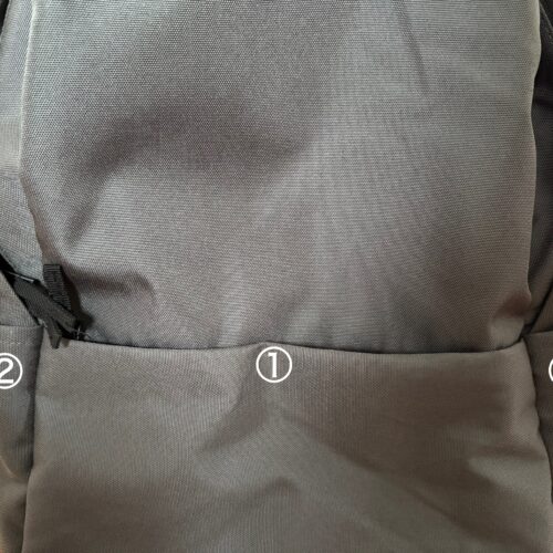 Standard Products　取り出しやすいリュック グレー