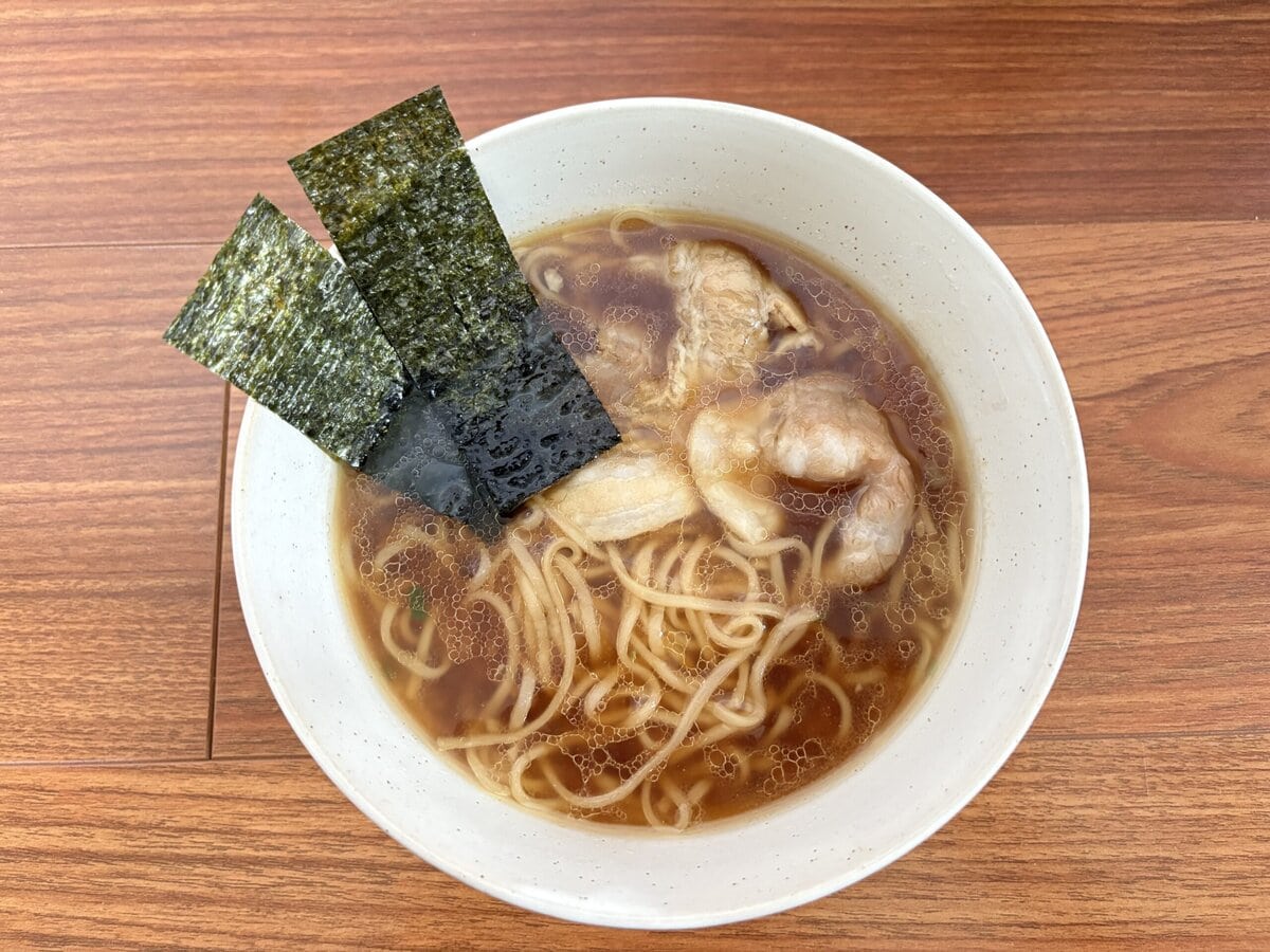 お水がいらないプレミアム 飯田商店醤油らぁ麺
