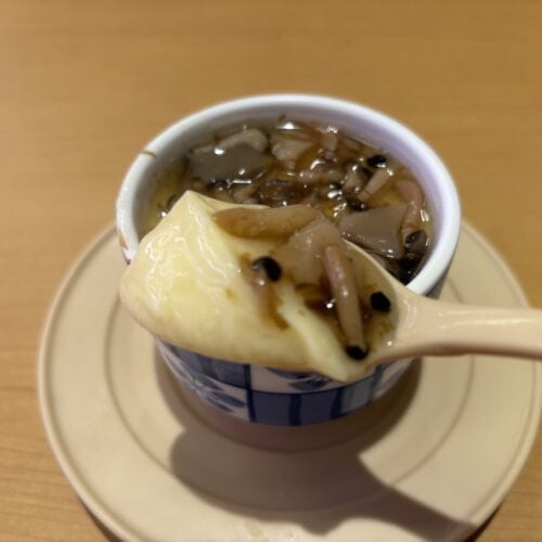 スシロー　きのこたっぷりあんかけ茶碗蒸し
