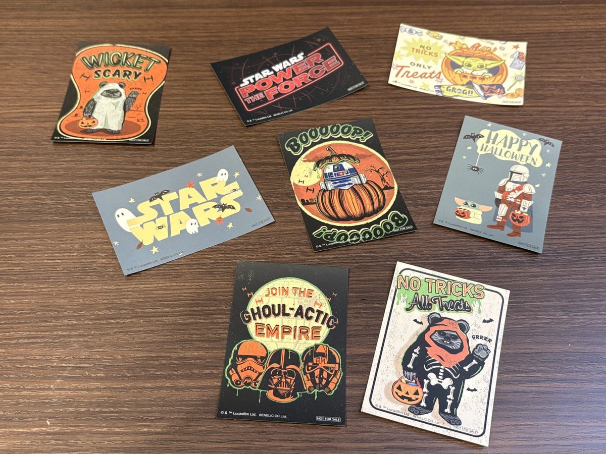 スターウォーズ　ポップアップストア　ノベルティステッカー