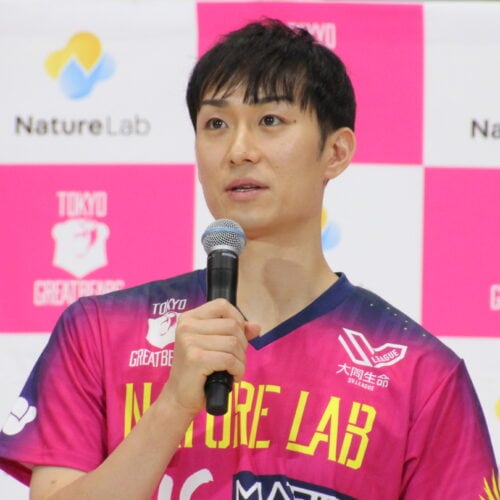 東京グレートベアーズ副首相・柳田将洋