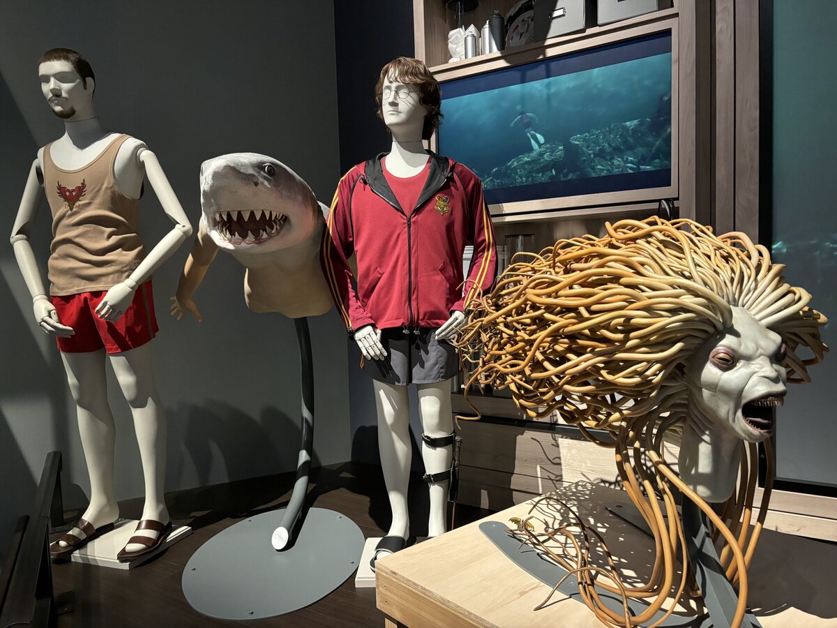 スタジオツアー東京　特別企画「炎のゴブレット」　第二の課題でのハリーの服装