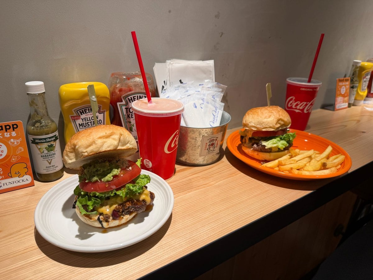 ハンバーガー2種(キャプテンカンガルー)