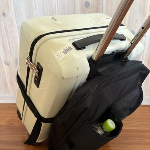 スタンダードプロダクツ　スーツケースに付けられるバッグ