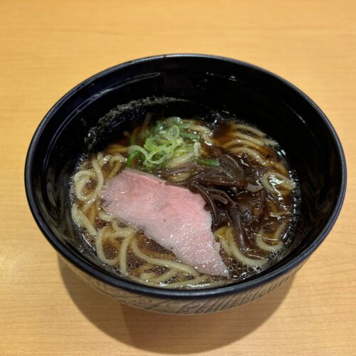 スシロー　昆布香る醤油ラーメン