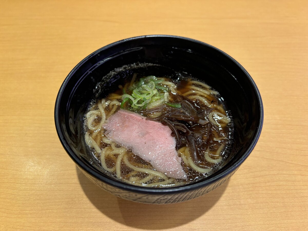 スシロー　昆布香る醤油ラーメン
