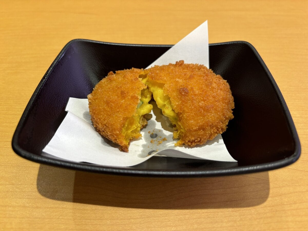 スシロー　北海道産かぼちゃクリームコロッケ