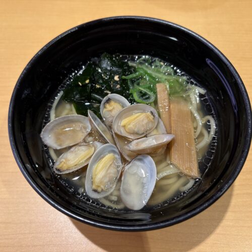 スシロー貝塩ラーメン