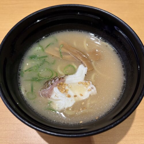 スシロー鯛白湯ラーメン