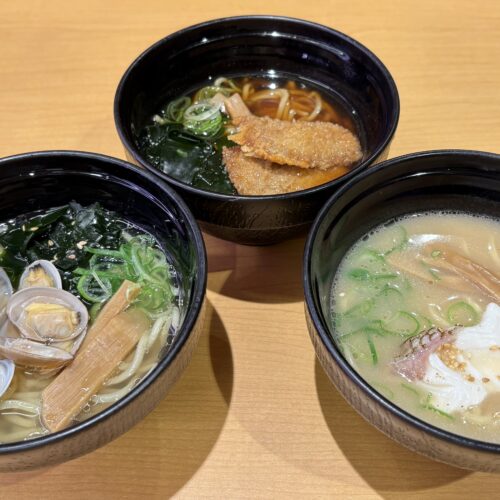 スシロー　“すし屋のラーメン”シリーズ