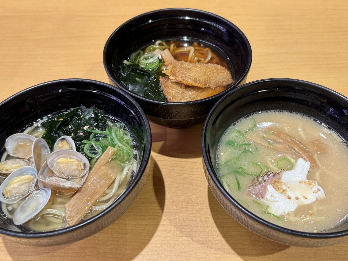 スシロー “すし屋のラーメン”シリーズ