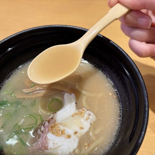 スシロー鯛白湯ラーメン