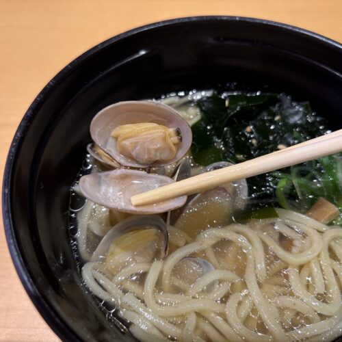 スシロー貝塩ラーメン
