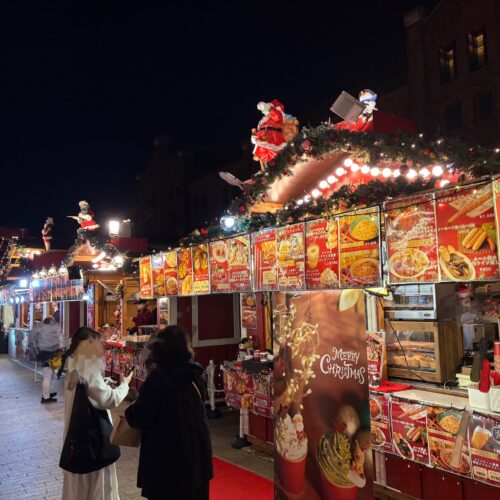 Christmas Market in 横浜赤レンガ倉庫　ヒュッテ